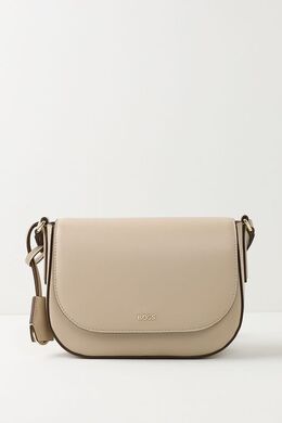 BOSS: Бежевая сумка 
