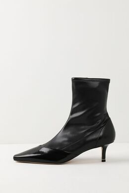 BOSS: Чёрные ботинки 