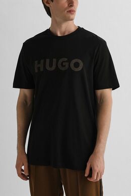HUGO: Хлопковая футболка 