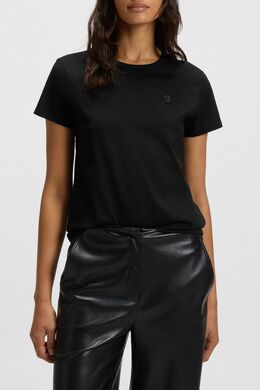 BOSS: Хлопковая футболка 