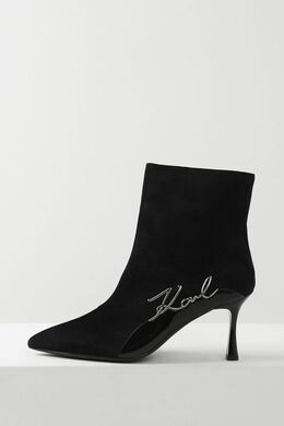 Karl Lagerfeld: Чёрные ботинки 
