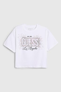 Guess: Хлопковая футболка 