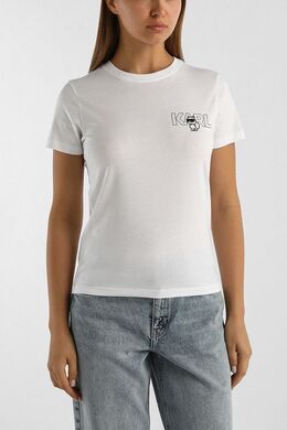 Karl Lagerfeld: Хлопковая футболка 