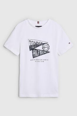 Tommy Hilfiger: Хлопковая футболка 