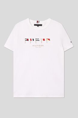 Tommy Hilfiger: Хлопковая футболка 