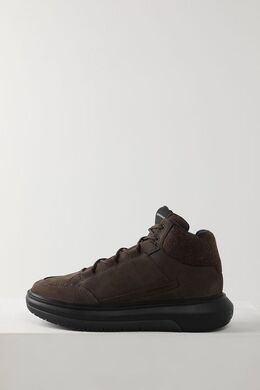 EMPORIO ARMANI: Ботинки цвета хаки 