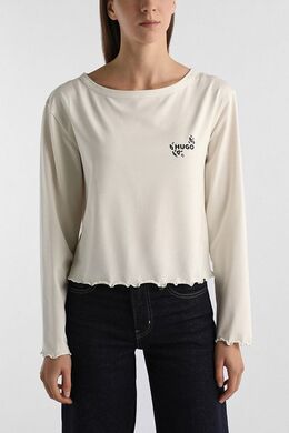HUGO: Хлопковая футболка 