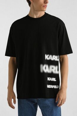 Karl Lagerfeld: Хлопковая футболка 