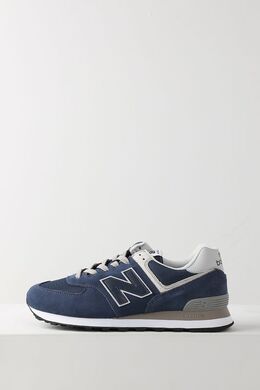 NEW BALANCE: Синие кроссовки  574