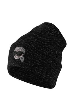 Karl Lagerfeld: Чёрная шапка 