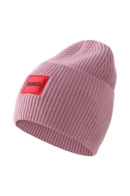 HUGO: Розовая шапка 
