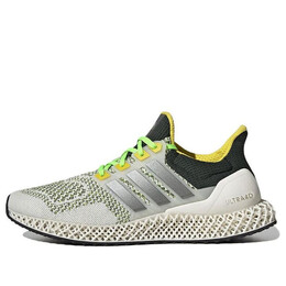 Кроссовки ultra 4d 'white night metallic' Adidas, серый gz1336 | gray/green