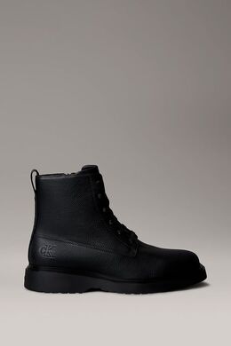 Calvin Klein: Чёрные ботинки 