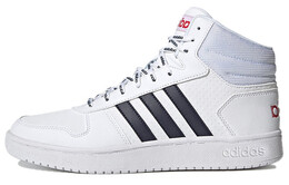 Кроссовки Adidas Neo Hoops 2.0 Mid, белый/черный fy8616