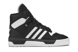 Кроссовки Adidas Rivalry Hi 'Black White', черный bd8021 | black