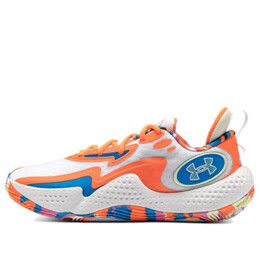 Кроссовки spawn 5 Under Armour, белый 3026758-100 | white/orange