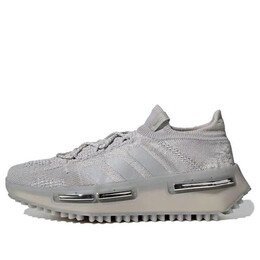 Кроссовки оригиналы nmd s1 Adidas, серый id0360 | grey two/grey one/silver metallic