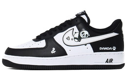 Кастомизированные кроссовки Nike Air Force 1 Skateboarding Shoes Men, черный dv0788-001(team10-慵懒大熊猫） | black