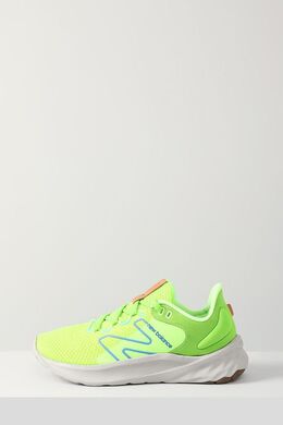 NEW BALANCE: Зелёные кроссовки  Fresh Foam