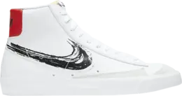 Кроссовки Nike Blazer Mid '77 Vintage 'Brushstroke', белый dc4838 100 | white