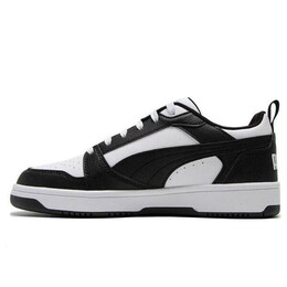 Кроссовки rebound v6 low 'black white' Puma, белый 392328-01 | white/black/white
