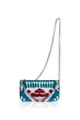 MICHEL KATANA: Клатч с принтом 