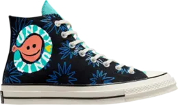 Кроссовки Converse Chuck 70 High Sunny Floral, черный 172824c | black