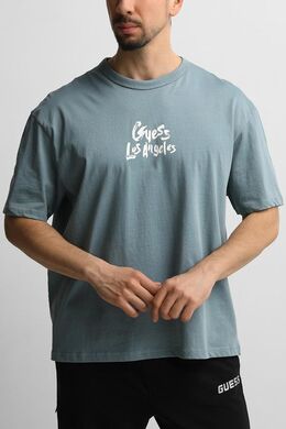 Guess: Хлопковая футболка 