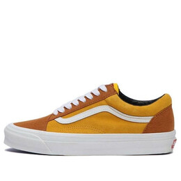 Кроссовки og old skool lx 'off the wall brown tan' Vans, бежевый vn0a4p3xb5x | tan/green