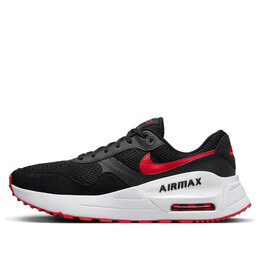 Кроссовки air max systm 'black university red' Nike, черный dm9537-005 | black/white/red