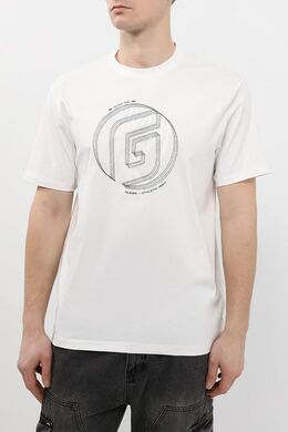 Guess: Хлопковая футболка 