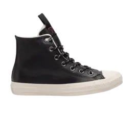 Кроссовки Converse Chuck Taylor All Star Hi Leather 'Black', черный 162386c | black
