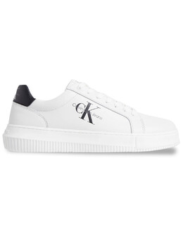 Кроссовки in pelle uomo Calvin Klein, белый ym0ym006810ld | bianco/nero