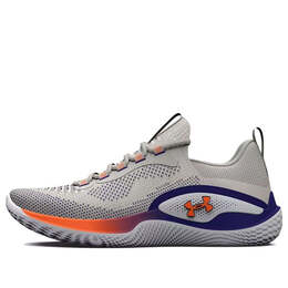 Кроссовки flow dynamic 'grey blue orange' Under Armour, серый 3026106-101 | grey mist/sonar blue