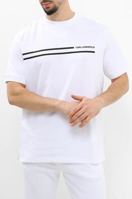 Karl Lagerfeld: Хлопковая футболка 