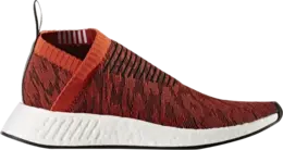 Кроссовки Adidas NMD_CS2 Primeknit 'Red Glitch', красный by9406 | red