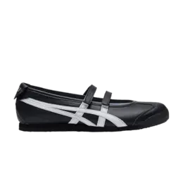 Кроссовки Onitsuka Tiger PATOU x Mexico 66 Ballerina Black White, черный 1183c379 002