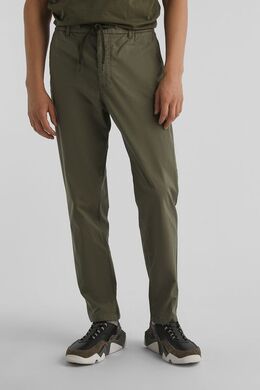 BOSS: Хлопковые брюки 