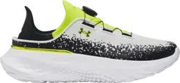 Under Armour Кроссовки SlipSpeed Mega 'White High Vis Yellow', белый 3028539 107 | white
