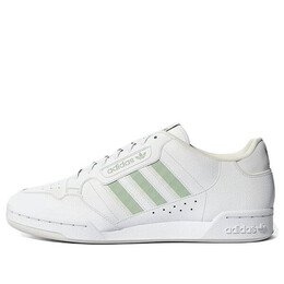 Кроссовки оригинальные континентальные 80 полосок Adidas, белый gx1914 | white/mint green