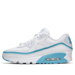 Кроссовки x unfeated air max 90 Nike, белый cj7197-102 | white/blue fury