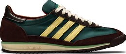 Кроссовки Adidas Wales Bonner x SL72 'Hemp Maroon', зеленый fx7515 | green