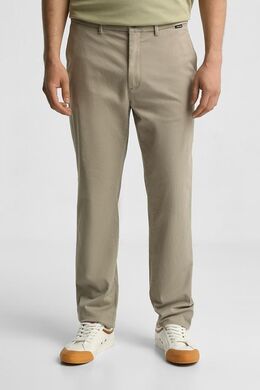 Calvin Klein: Хлопковые брюки 