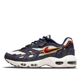 Кроссовки air max 96 ii qs Nike, черный dj6742-400 | blcknd bl/gym rd/lt bn/unv gld
