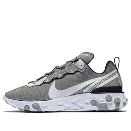 Кроссовки реагируют на элемент 55 Nike, белый cd2153-100 | white/pure platinum-wolf grey-black