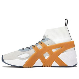 Кроссовки с большим логотипом trainer 2.0 носок Onitsuka Tiger, бежевый 1183b472-021 | beige/white/tan