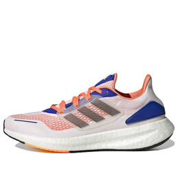 Кроссовки pureboost 22 heat.rdy Adidas, белый gy4706 | cloud white / night metallic / lucid blue