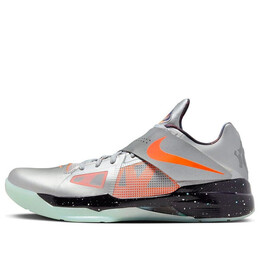 Кроссовки кд 4 Nike, серебряный fd2635-001 | metallic silver/total orange/dark grey