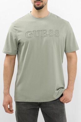 Guess: Хлопковая футболка 