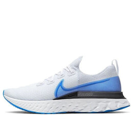 Кроссовки React Infinity Run Flyknit Nike, белый cd4371-101 | ture white/pure platinum/photo blue